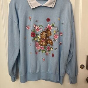 Vintage Basic Editions Bear Sweater